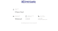 Desktop Screenshot of hospitalevangelico.com.br